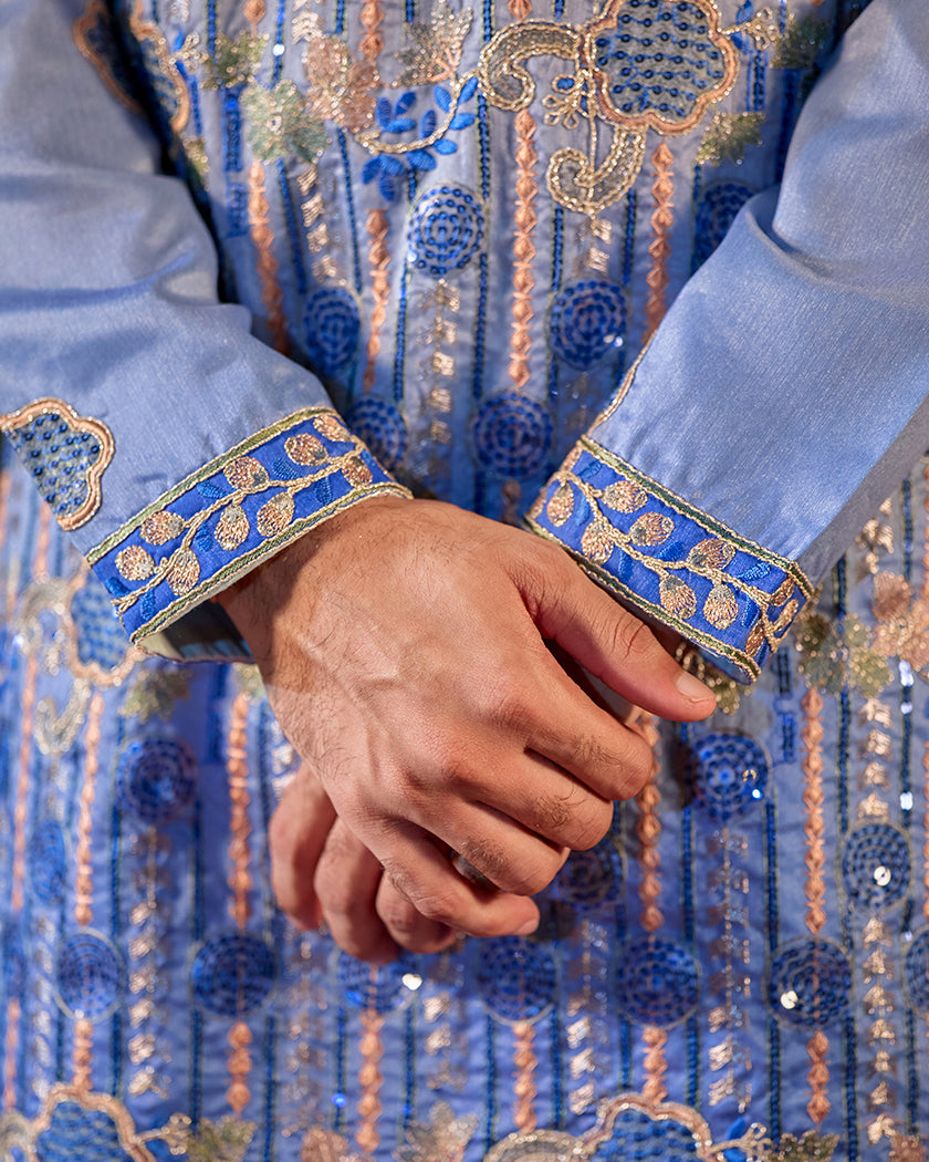 Allure Bloom Embroidered Kurta.