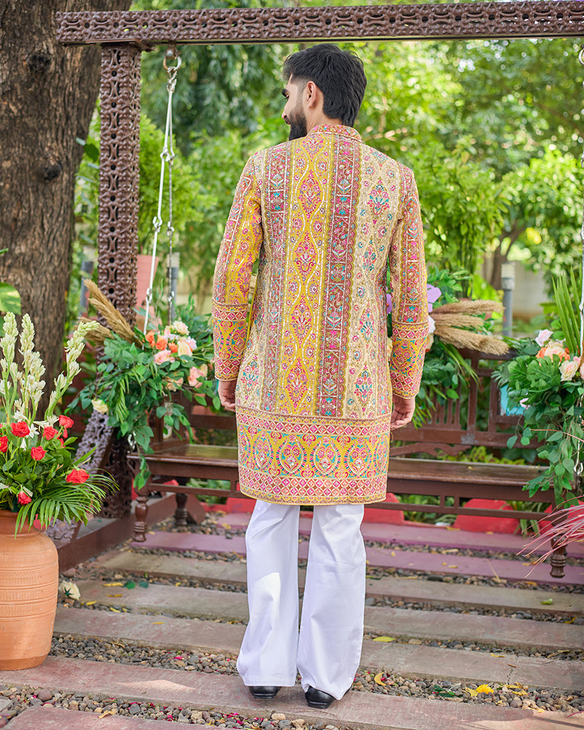 Tapestry Regal Yellow Kurta.