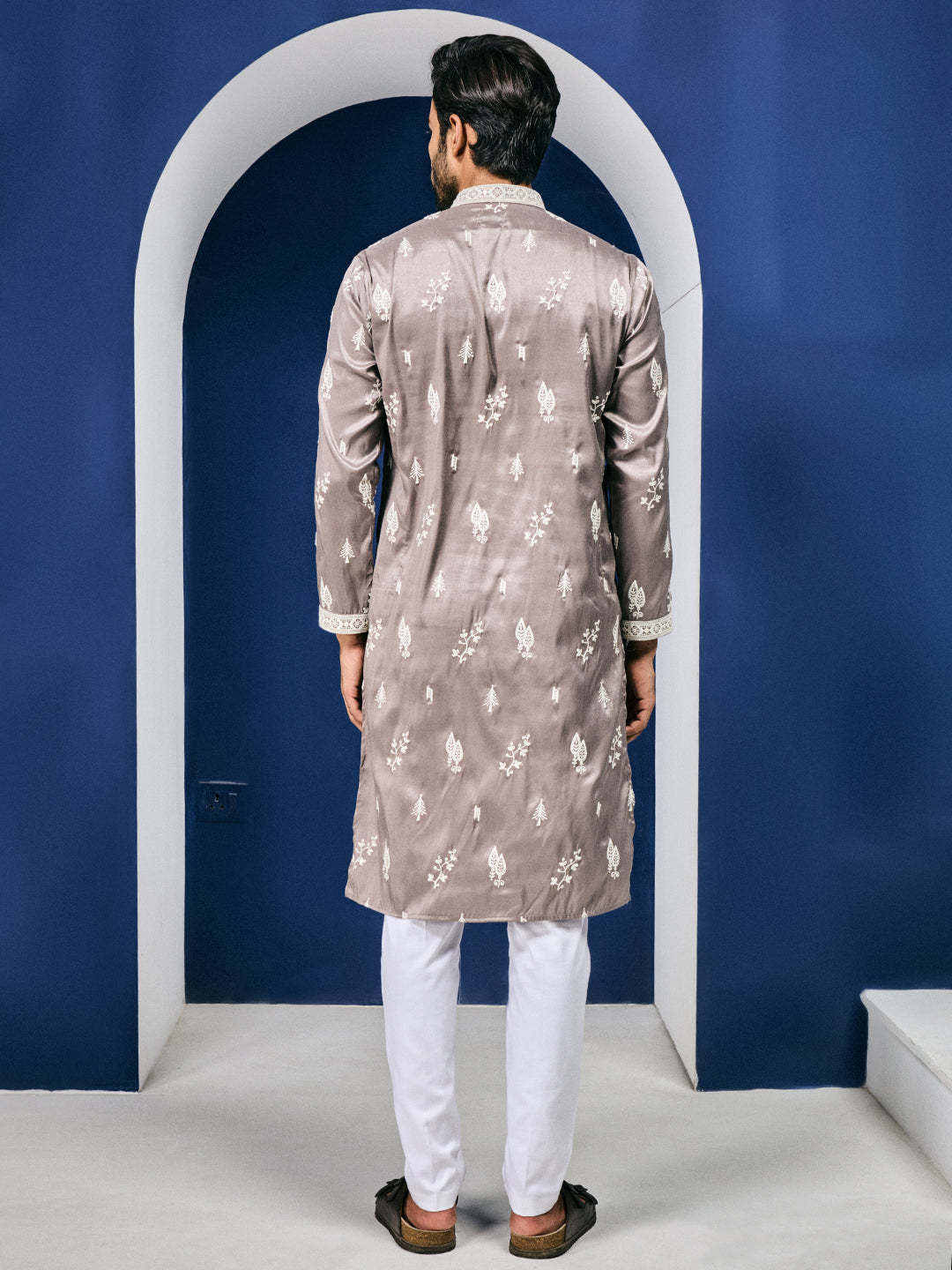 Dusky Elegance Kurta-pant Set