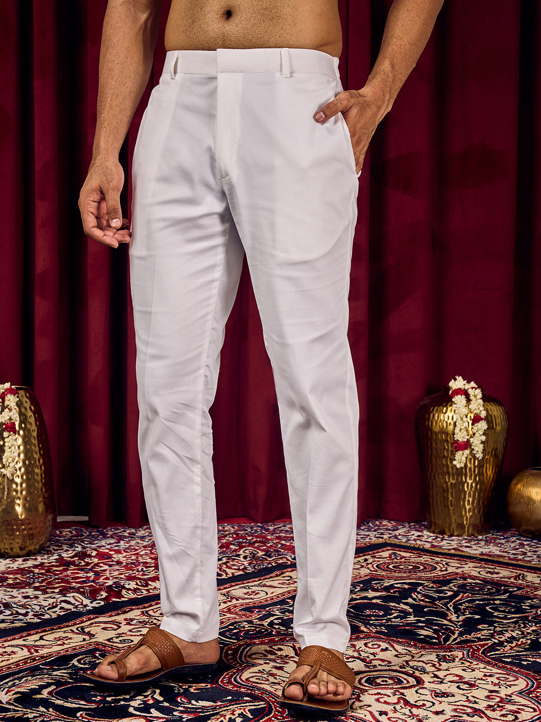 Rang Leheriya Yellow Foiled Mirror Striped Work Kurta Set