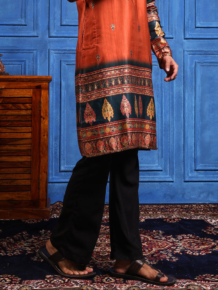 Bell-Bottom Pant. (Black)