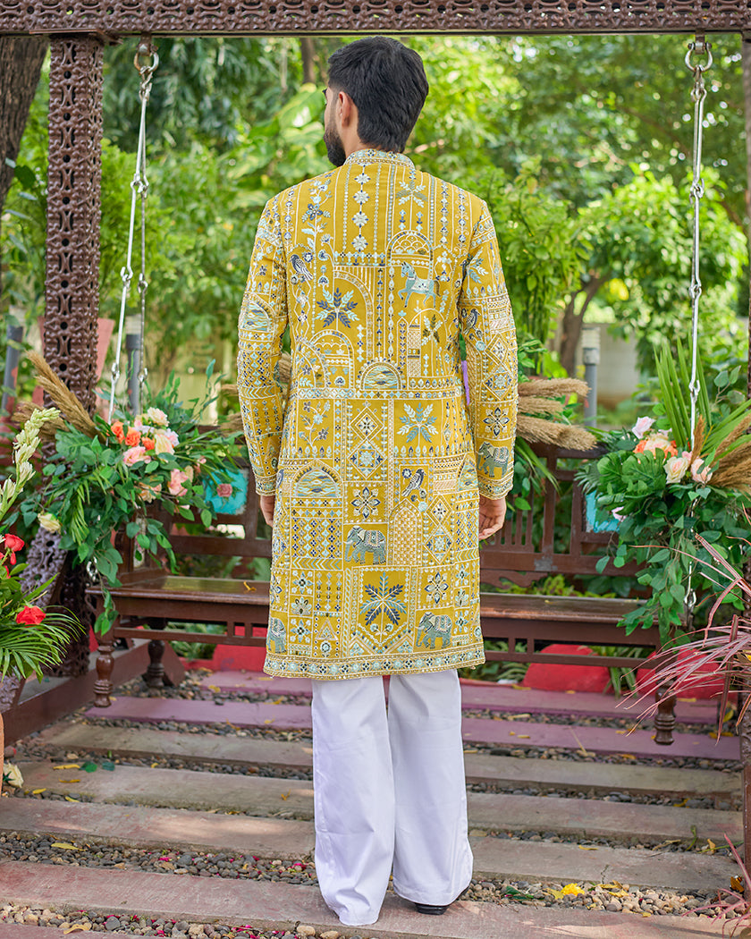 Celestial Paradise Kurta.