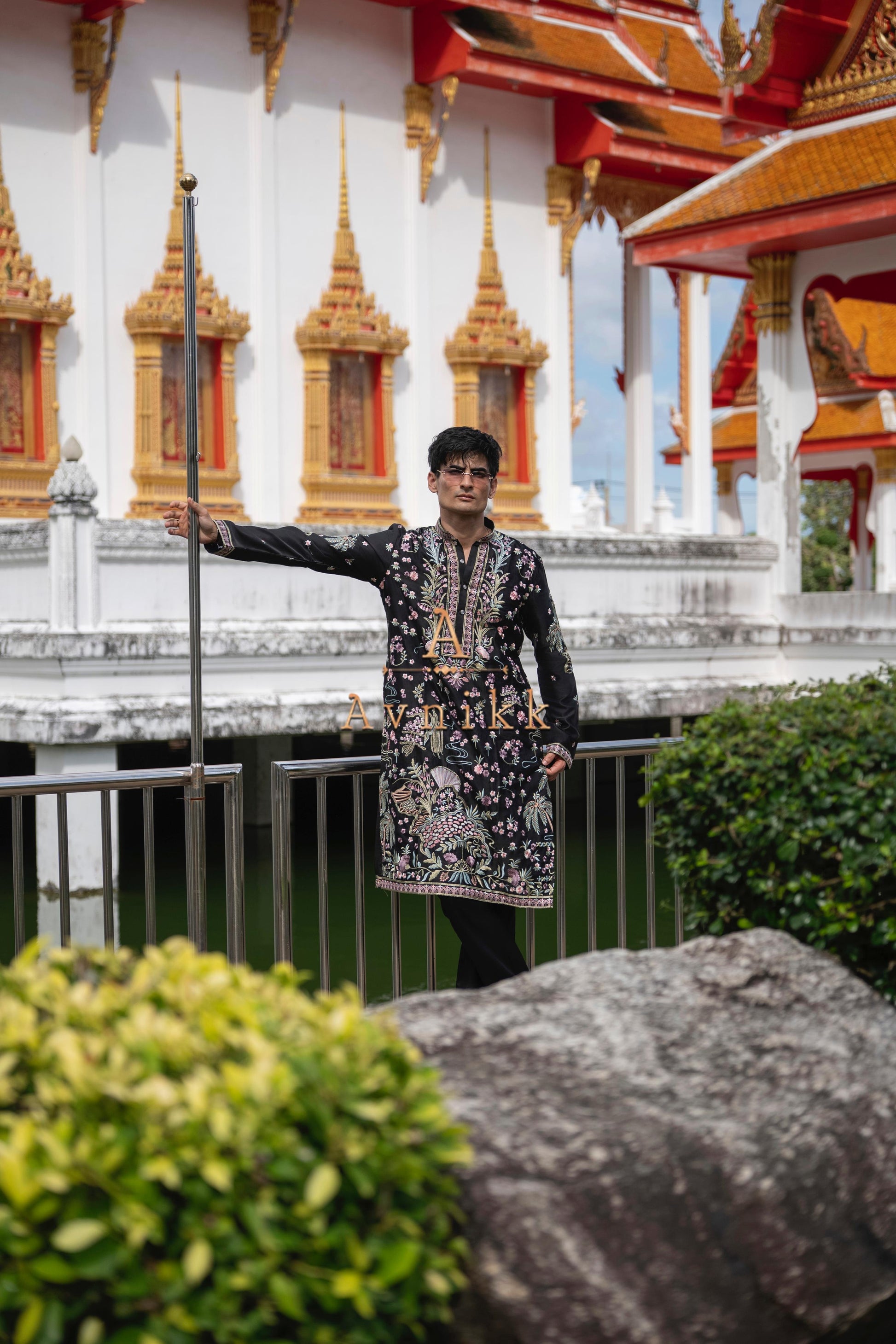 Midnight Island Kurta.