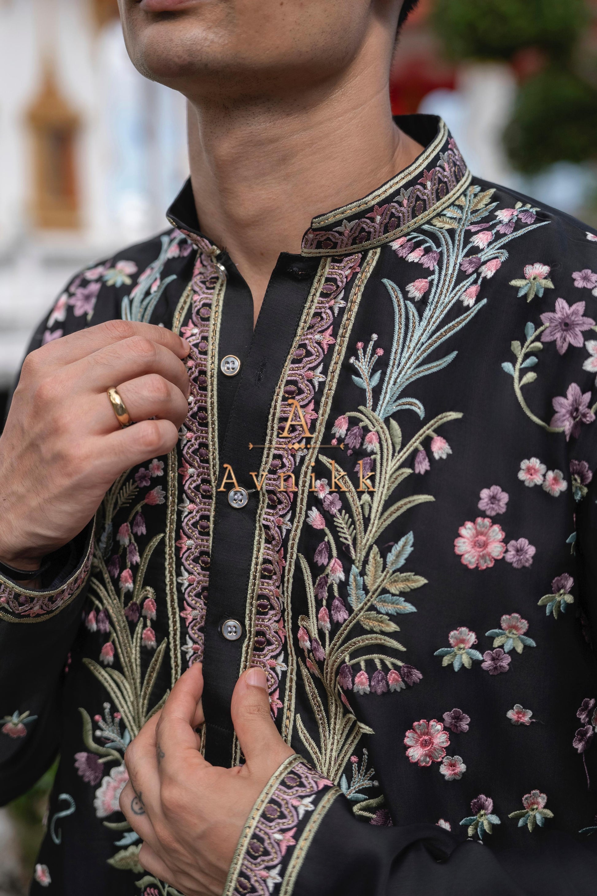 Midnight Island Kurta.