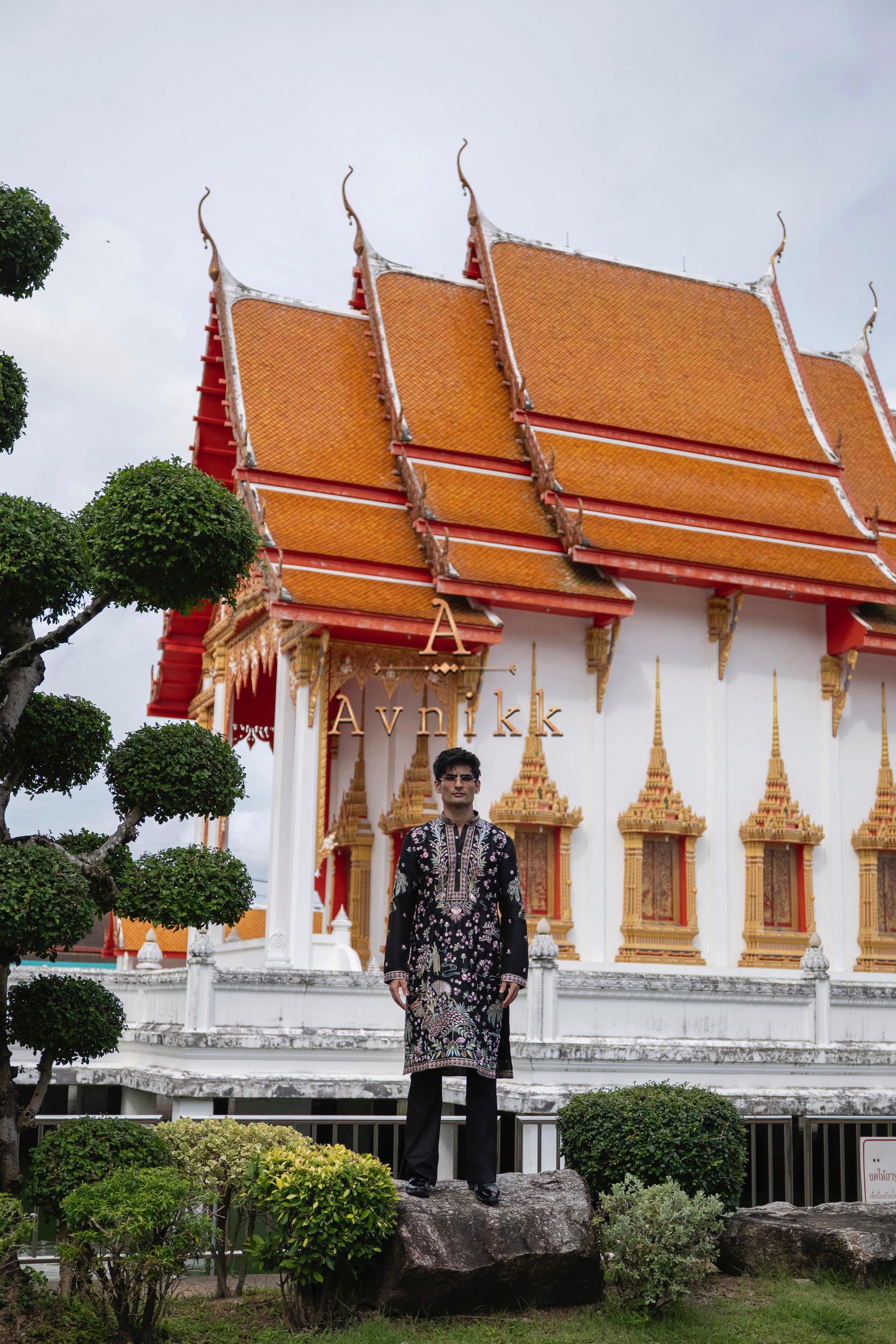 Midnight Island Kurta.