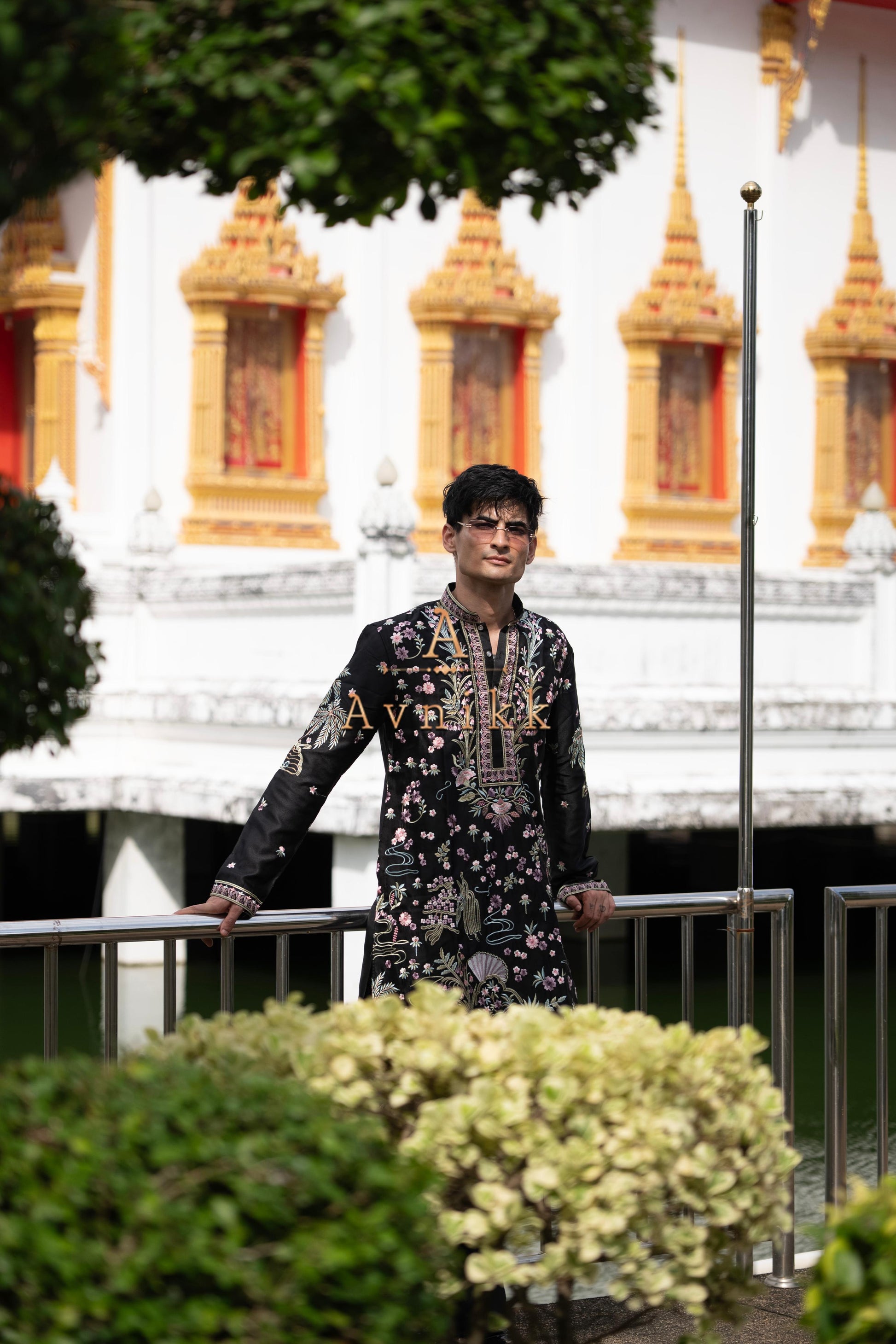 Midnight Island Kurta.