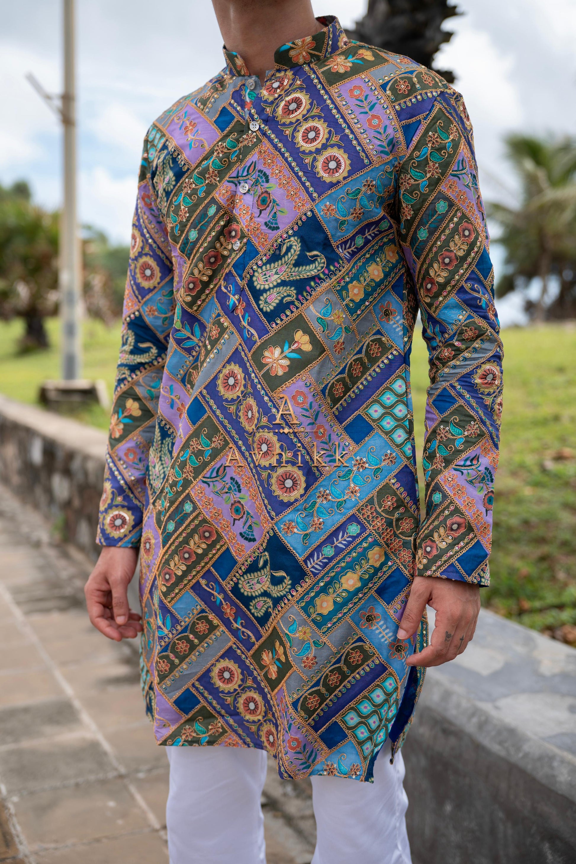 Regal Mosaic Kurta.