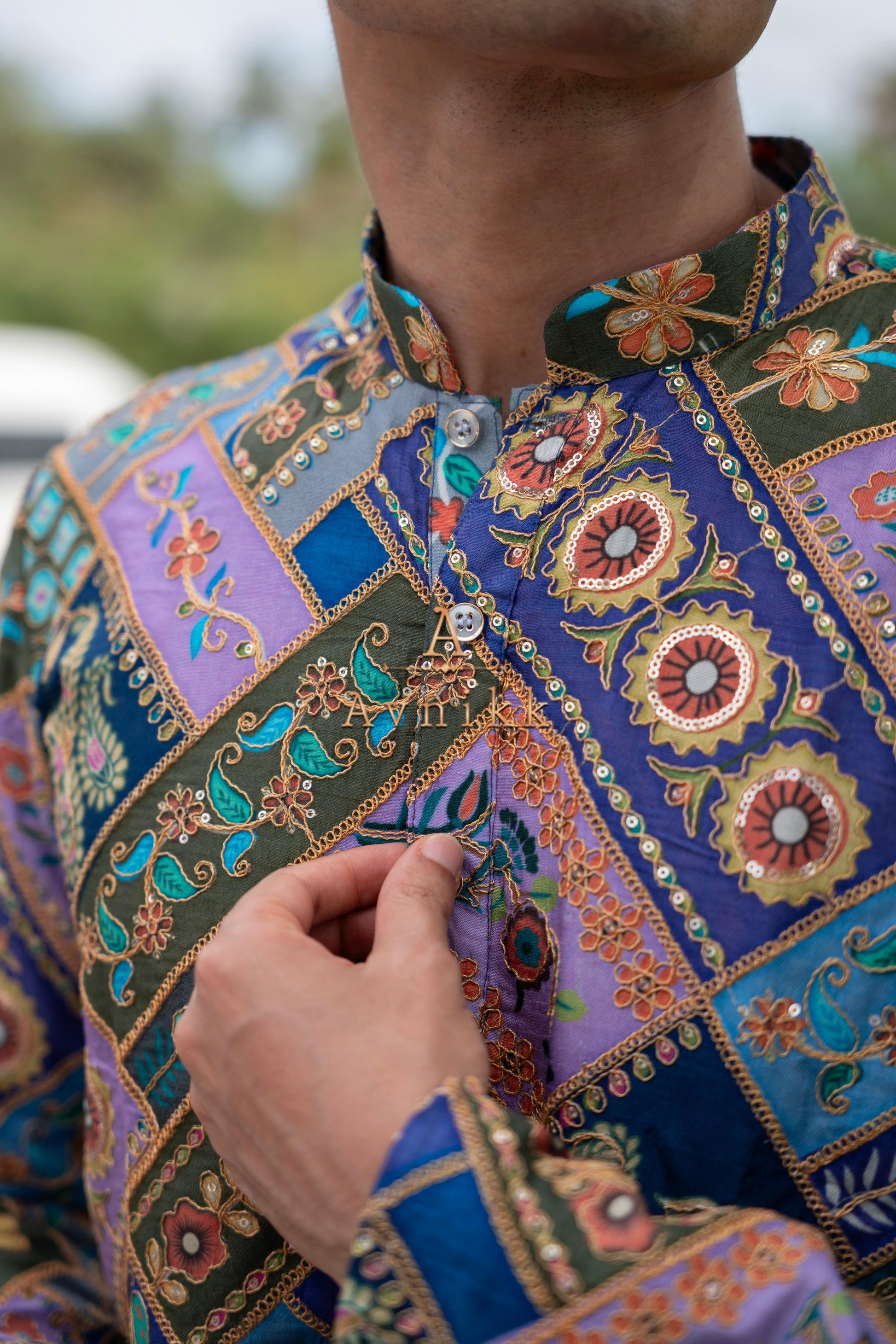 Regal Mosaic Kurta.