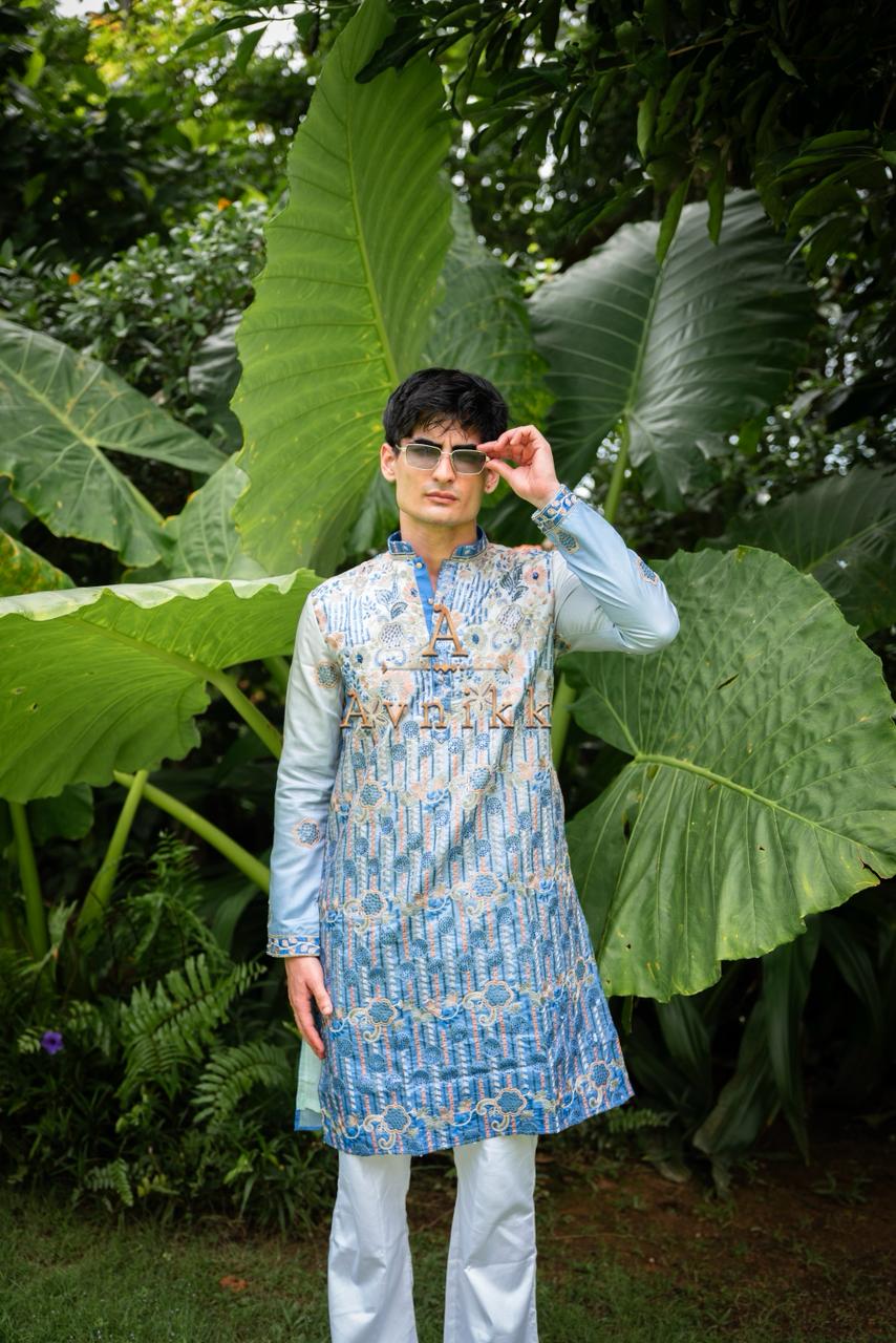 The Royal Weave Kurta.