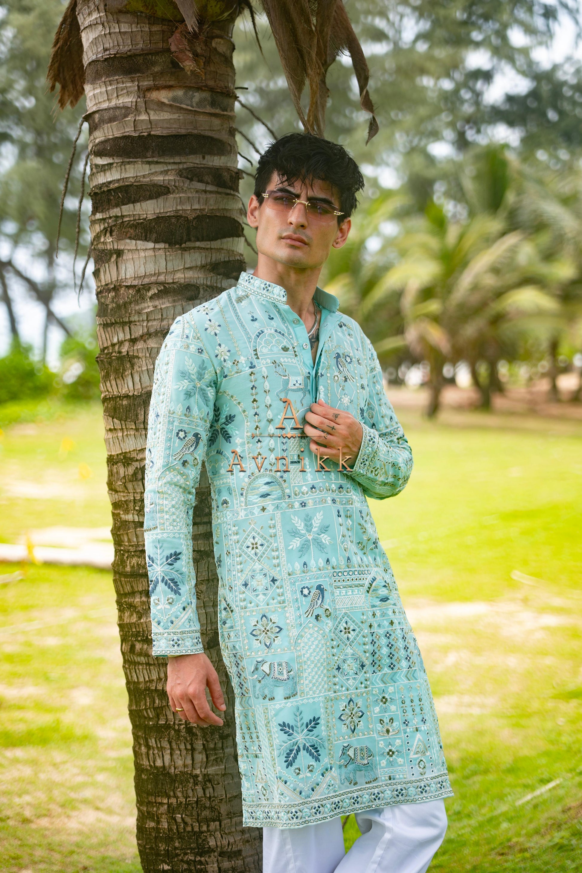Celestial Paradise Kurta.