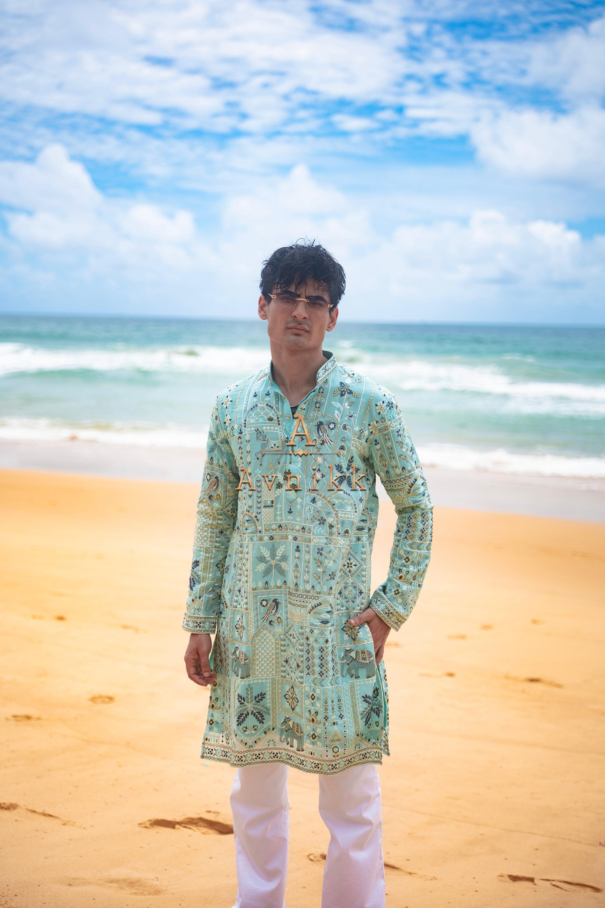Celestial Paradise Kurta.