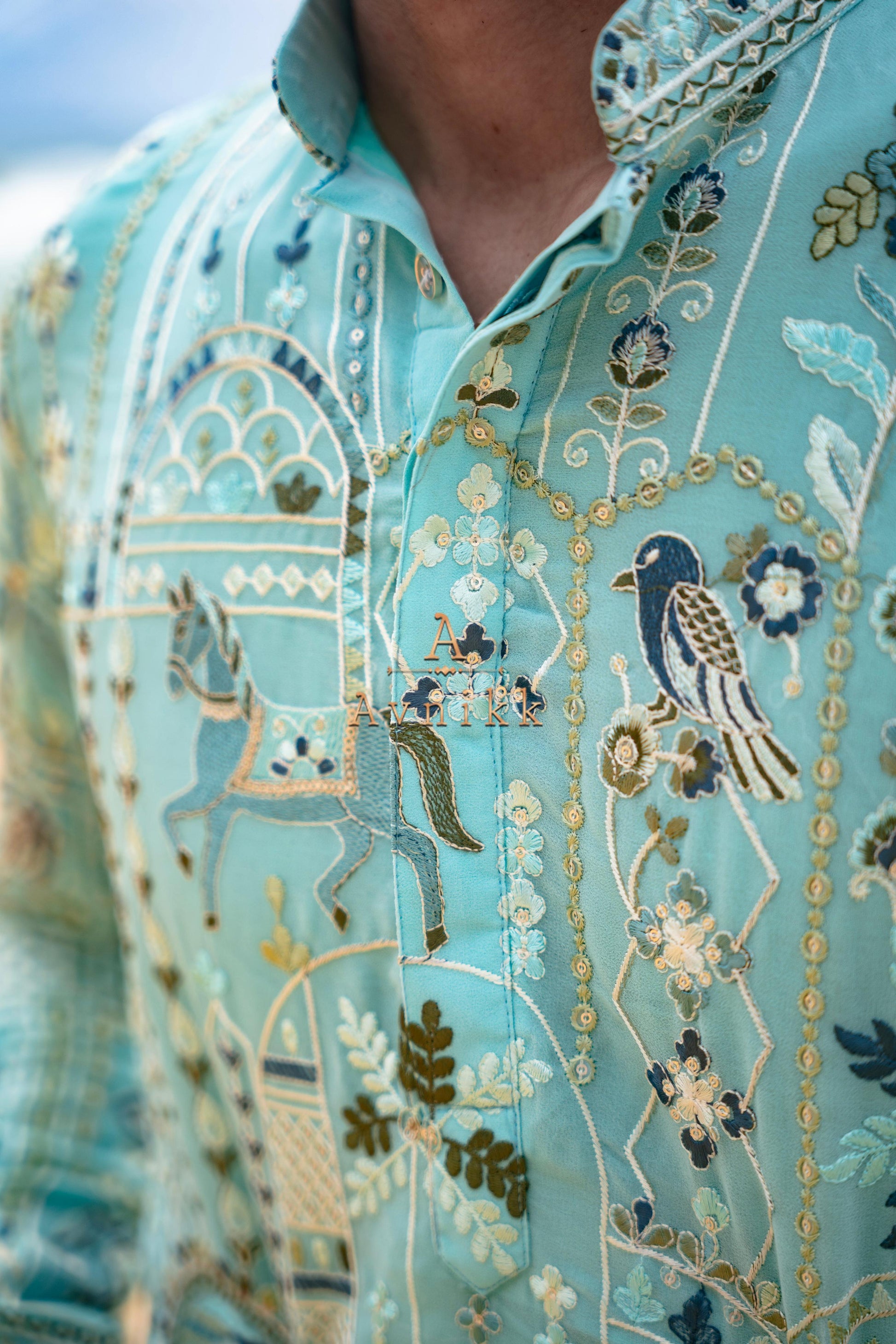 Celestial Paradise Kurta.