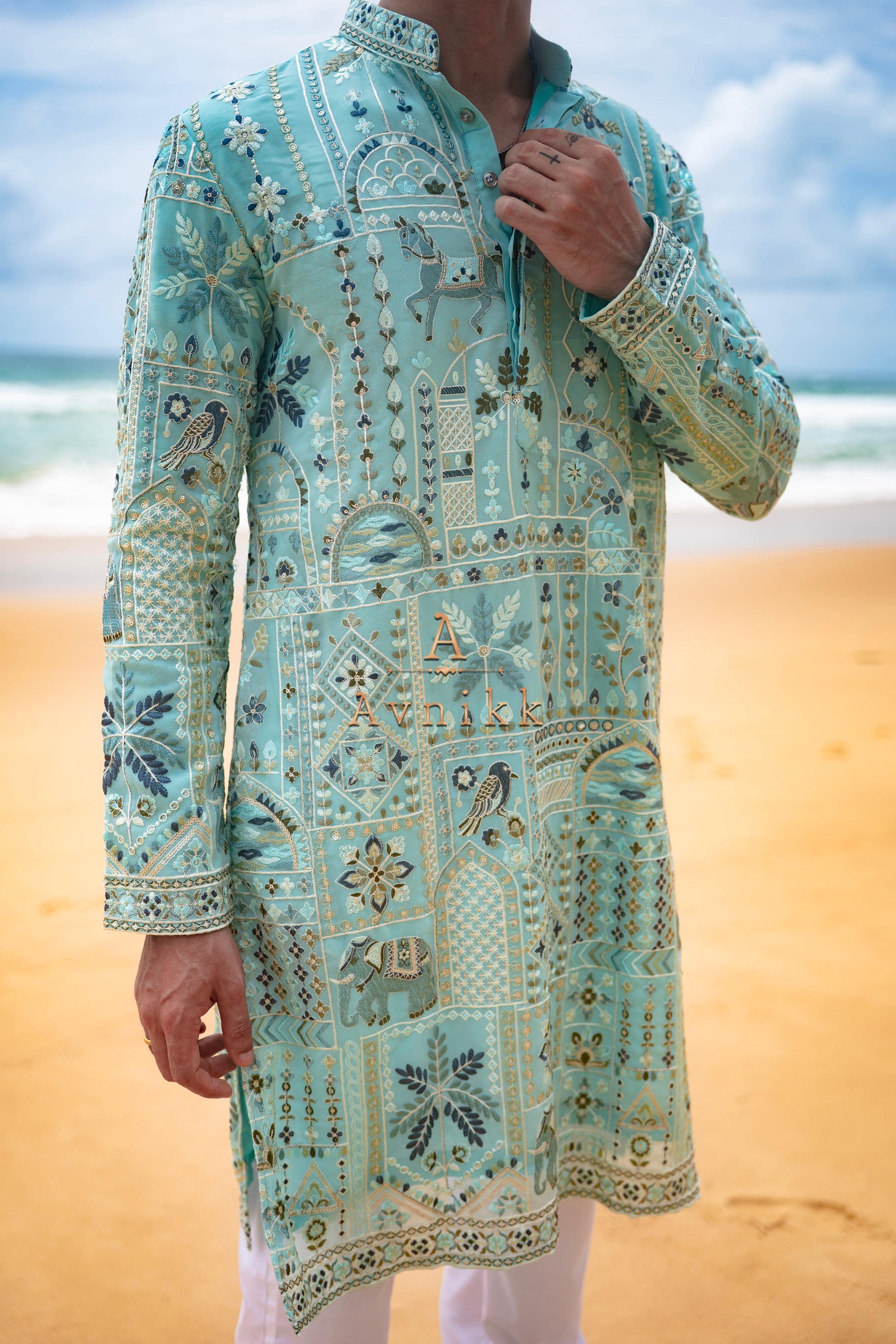Celestial Paradise Kurta.