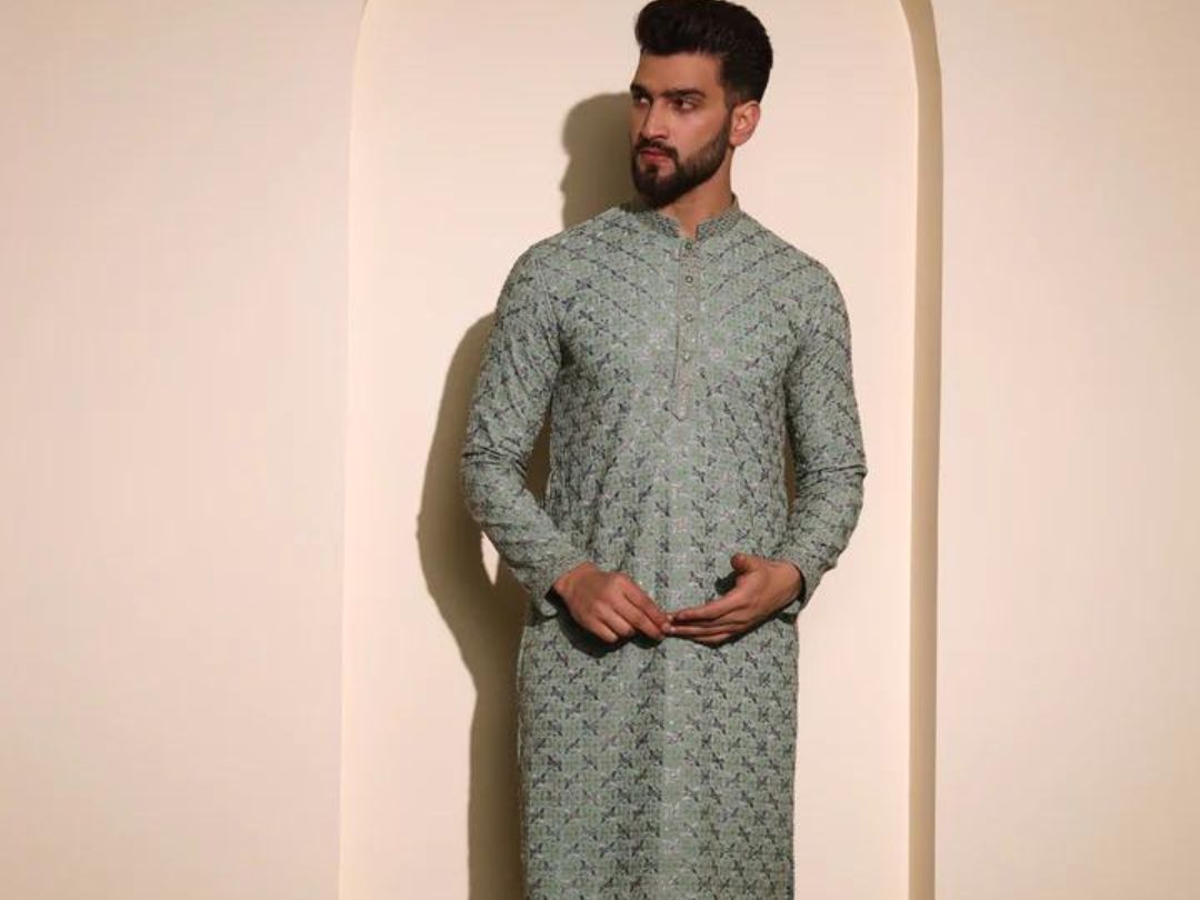 Tradition with a Modern Twist: Chikankari Kurta for Men