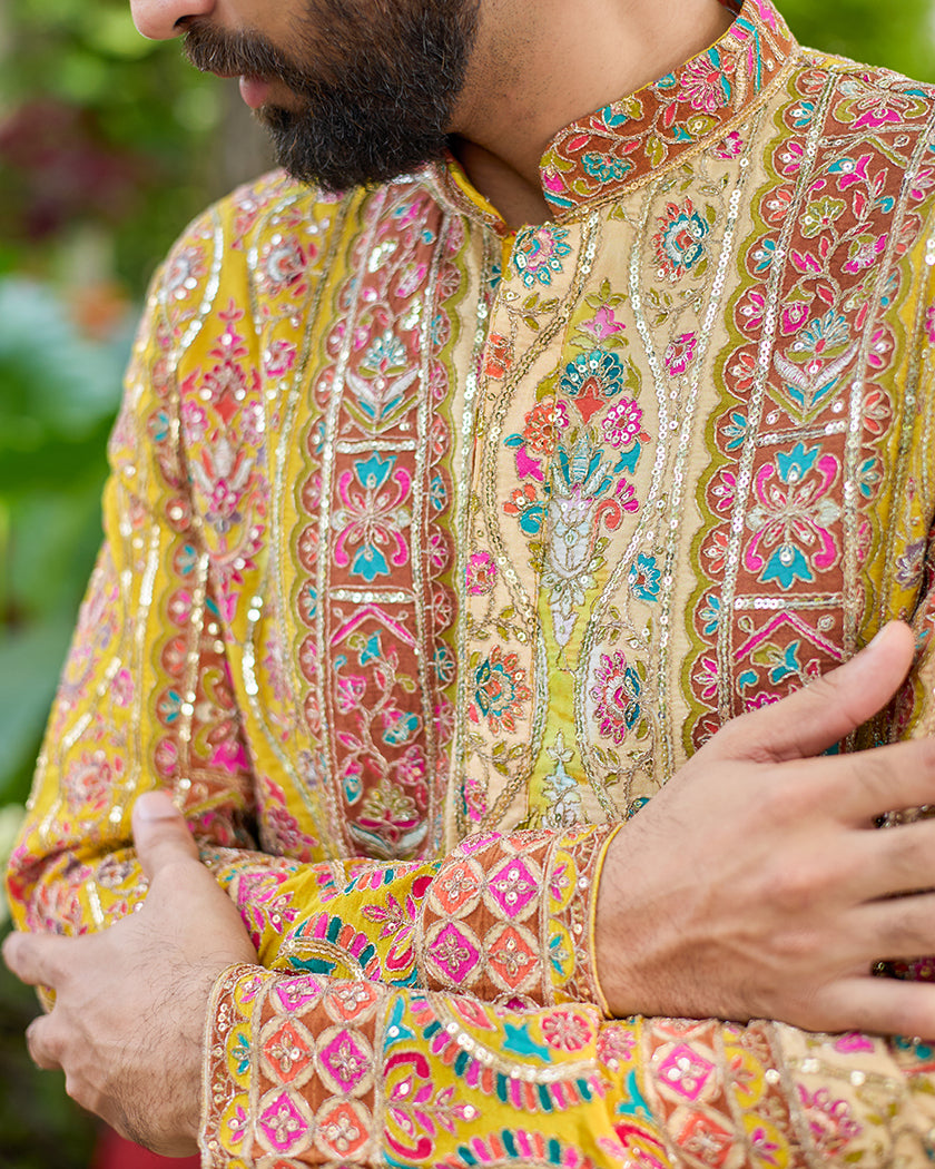 Tapestry Regal Yellow Kurta.
