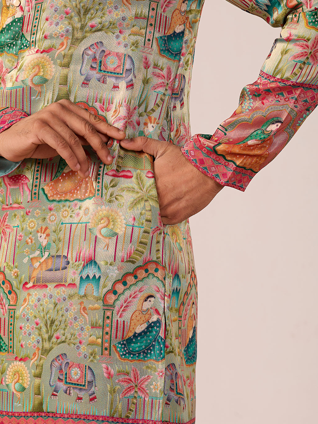 Sheesh Mahal Story Kurta