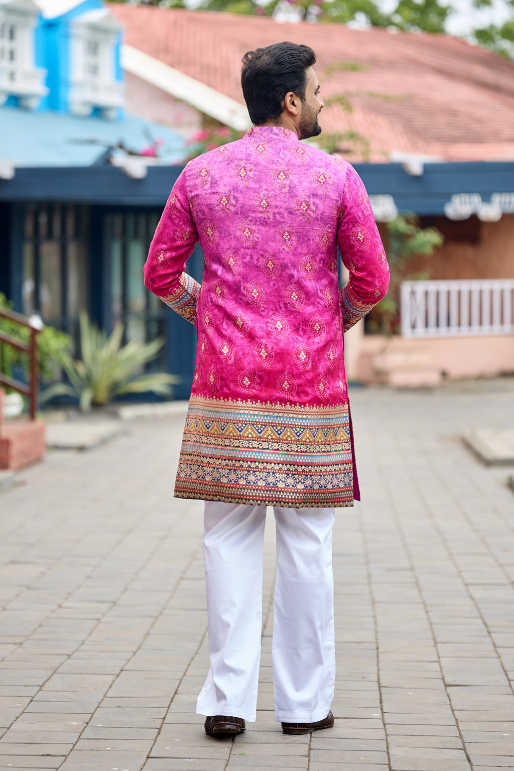 Shahi Gulab Kurta Set.