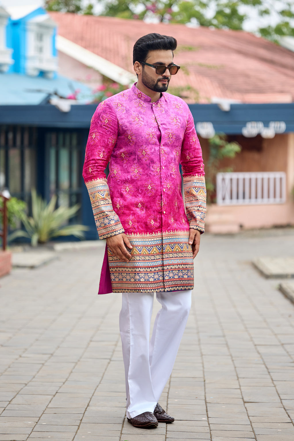 Shahi Gulab Kurta Set.