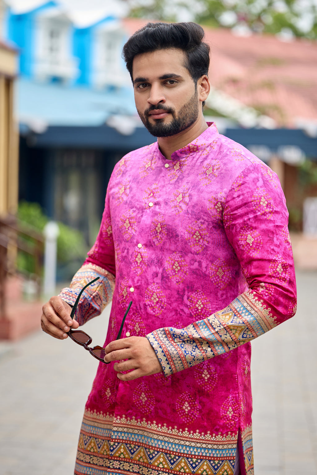 Shahi Gulab Kurta Set.