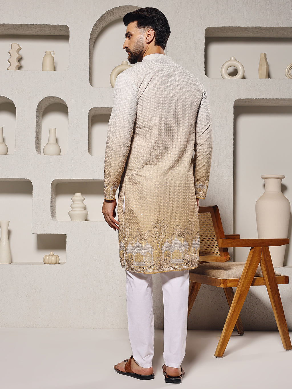 Desert Gold Dunes Inspired Kurta