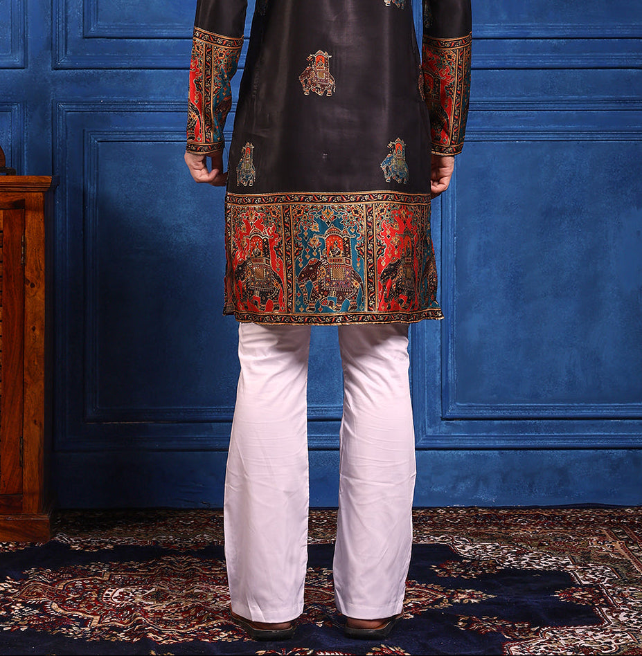 Bell-Bottom Pant. (white)