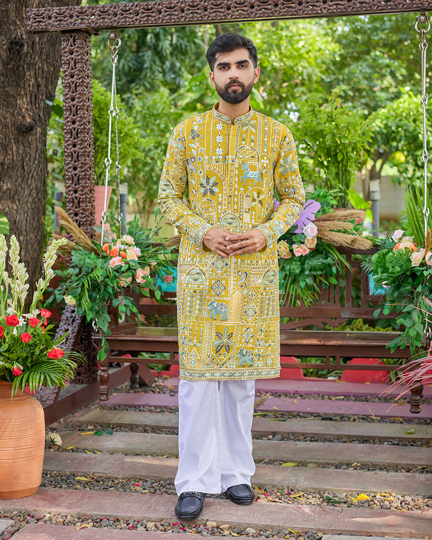 Celestial Paradise Kurta.