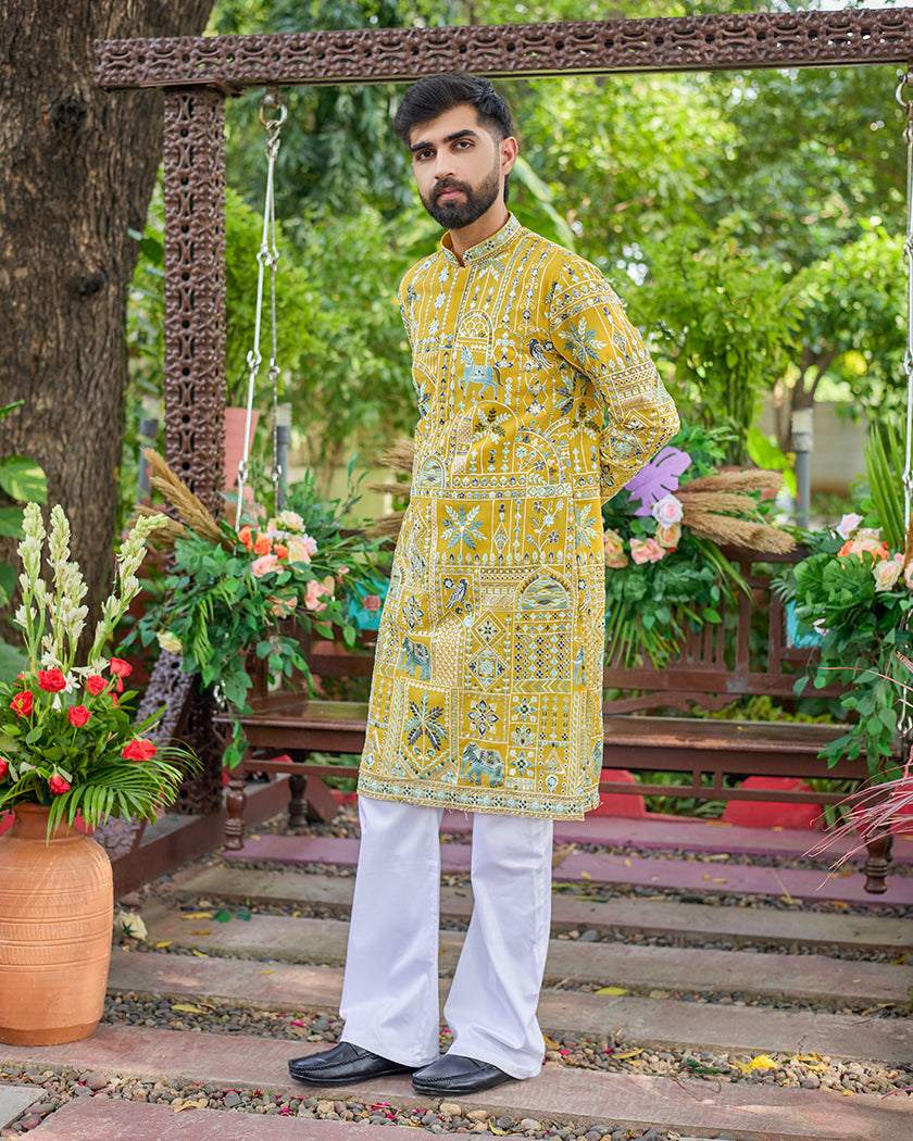 Celestial Paradise Kurta.