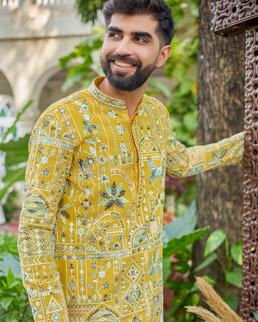 Celestial Paradise Kurta.