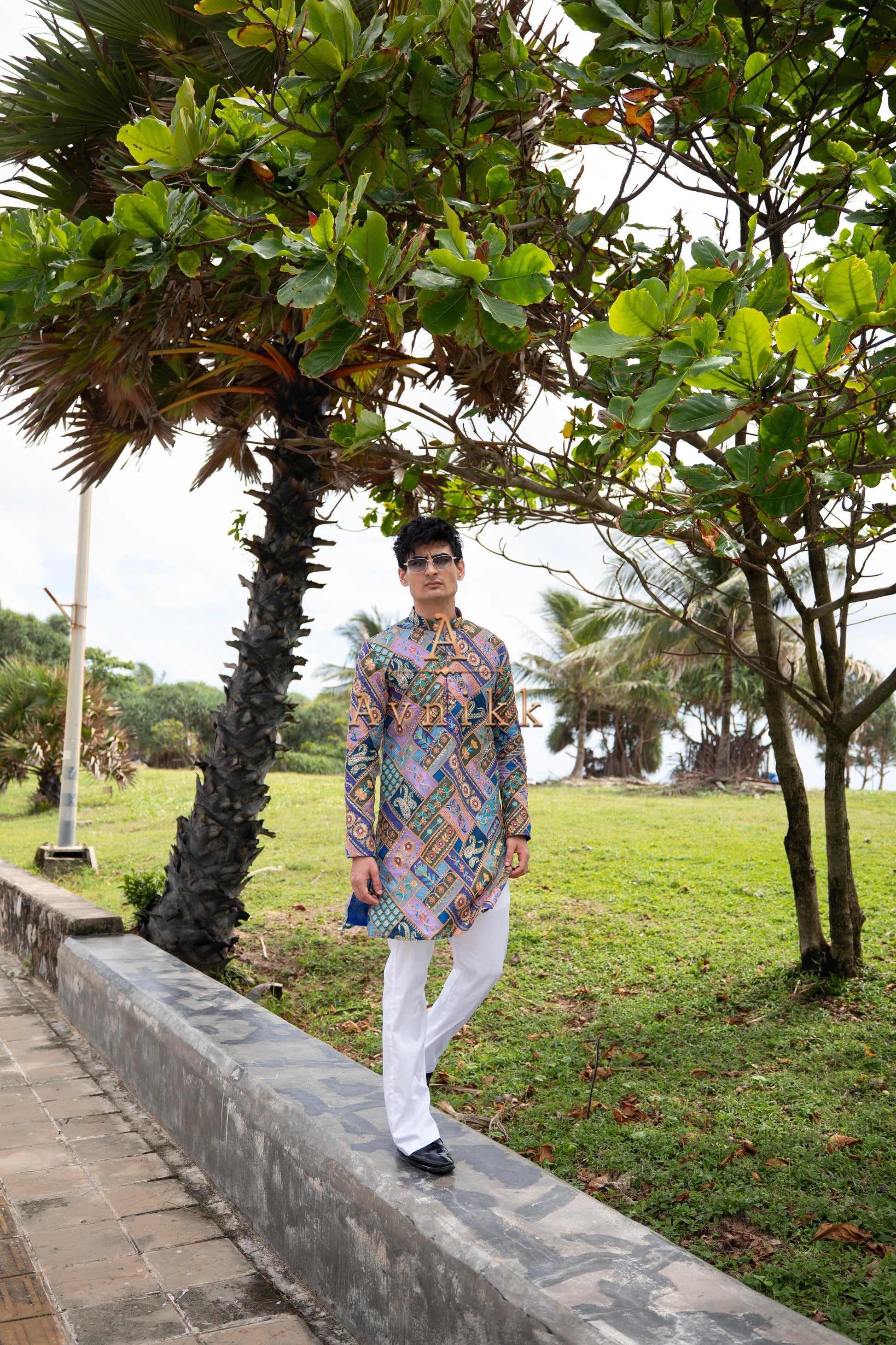 Regal Mosaic Kurta.