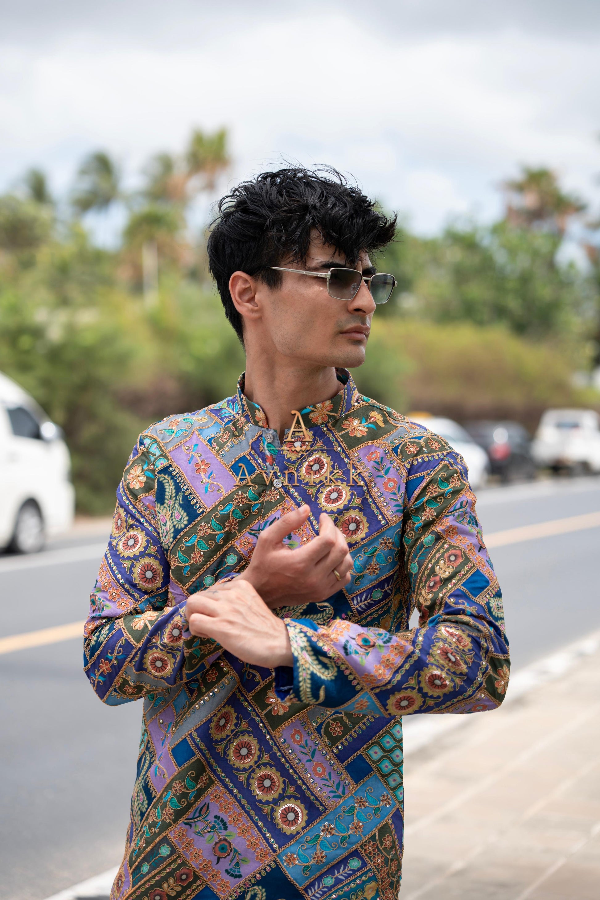 Regal Mosaic Kurta.