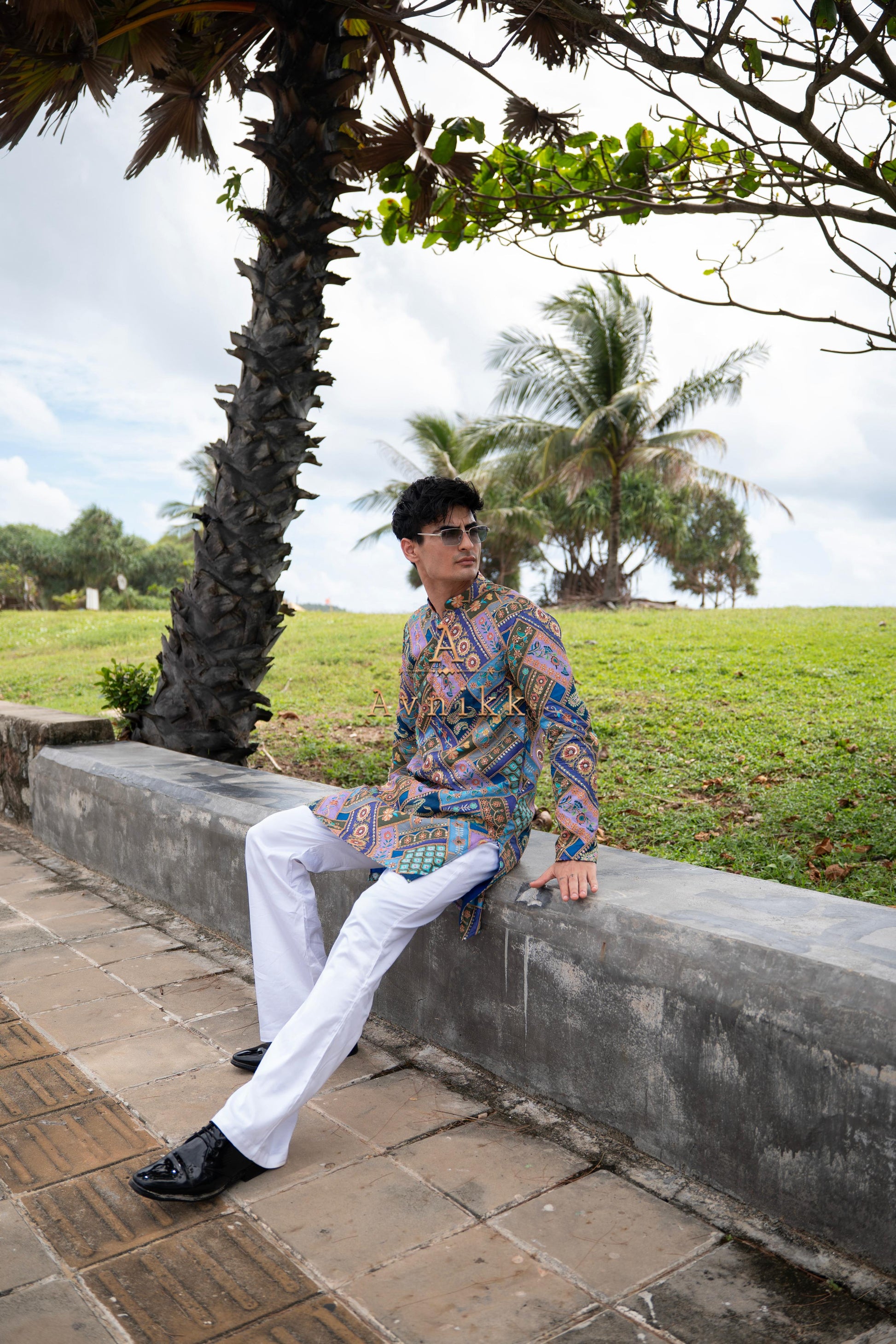 Regal Mosaic Kurta.