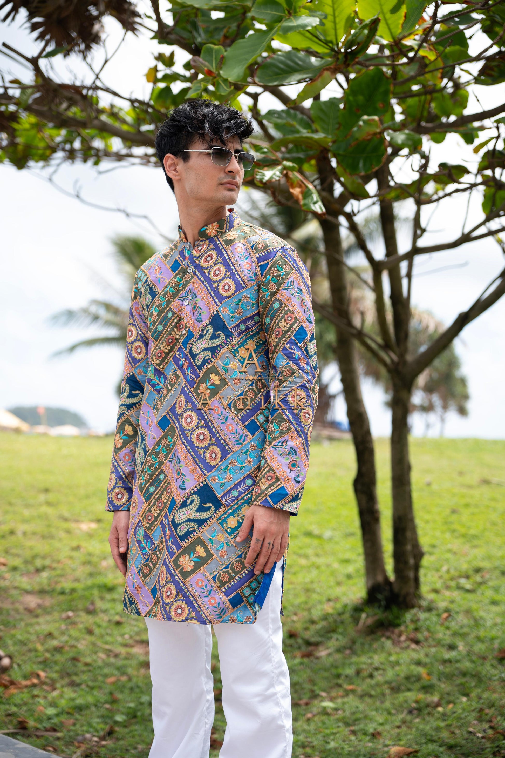 Regal Mosaic Kurta.
