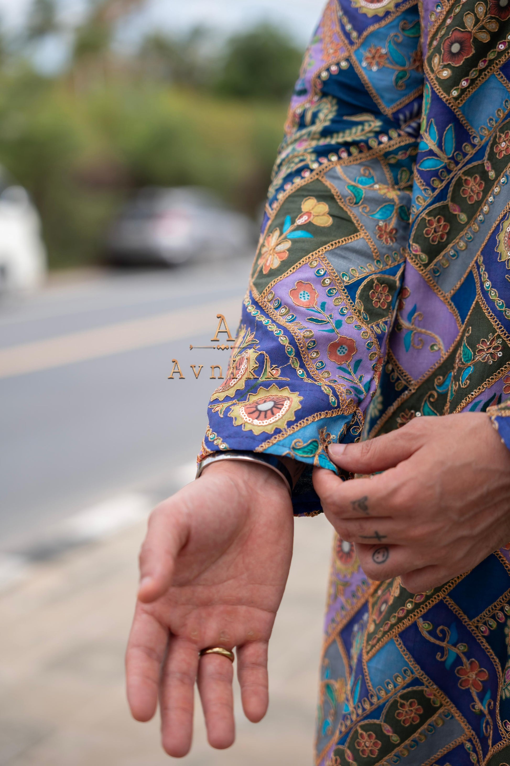 Regal Mosaic Kurta.