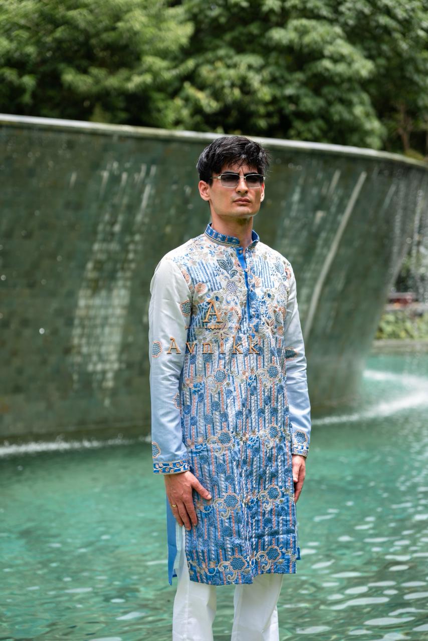 The Royal Weave Kurta.
