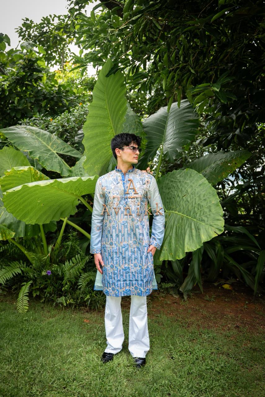 The Royal Weave Kurta.