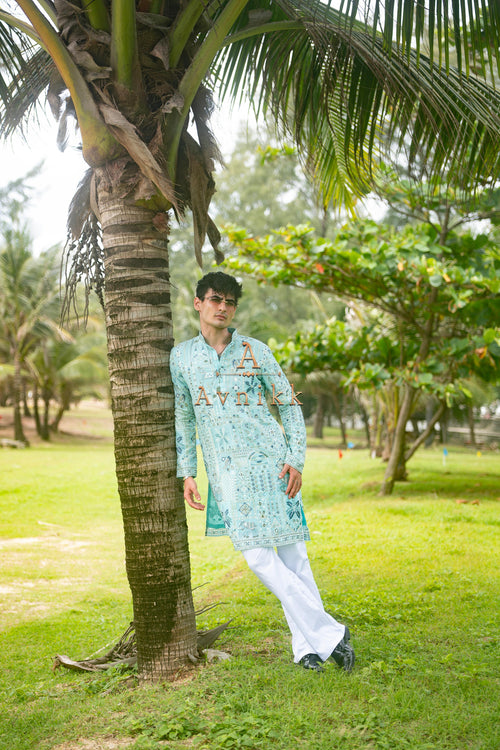 Celestial Paradise Kurta.